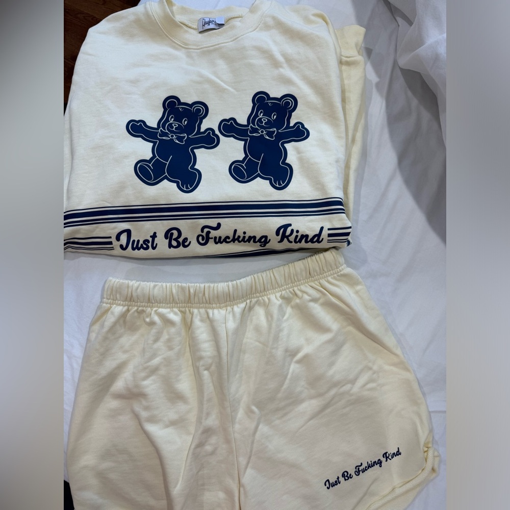 The Mayfair Group Crewneck and Shorts set